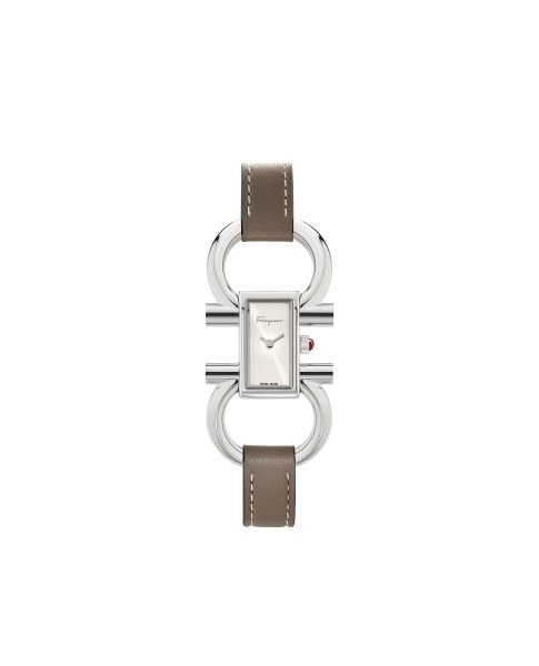 Ferragamo White 13 x 23mm 