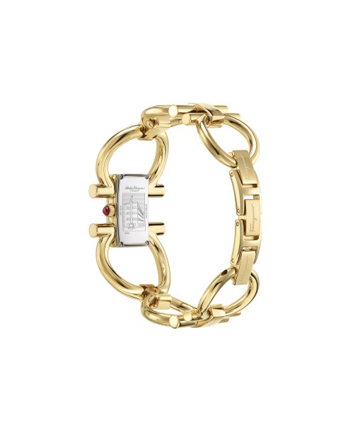 Ferragamo White 13 x 23mm 