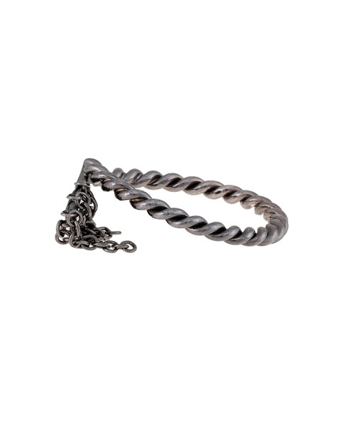Misahara Drina Waterfall 18k Oxidized White Gold Ring
