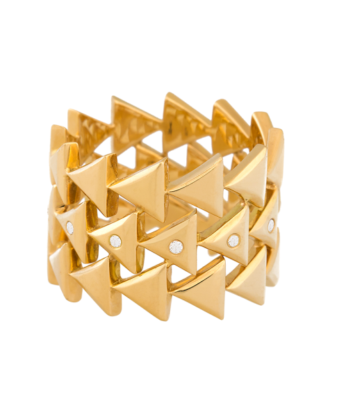 Unity Eternal Yellow Gold Ring