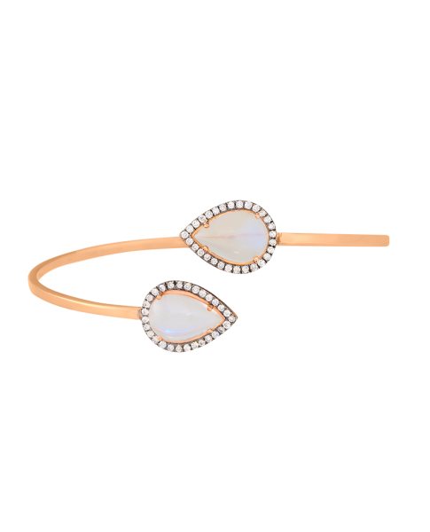 Time Calming Duality Rose Gold Bracelet
