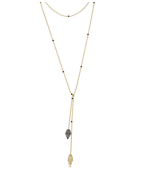 Misahara Drina Downstream 18k Yellow & White Gold Necklace