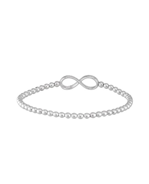 Dainty Collection 18k White Gold Diamonds Bracelet