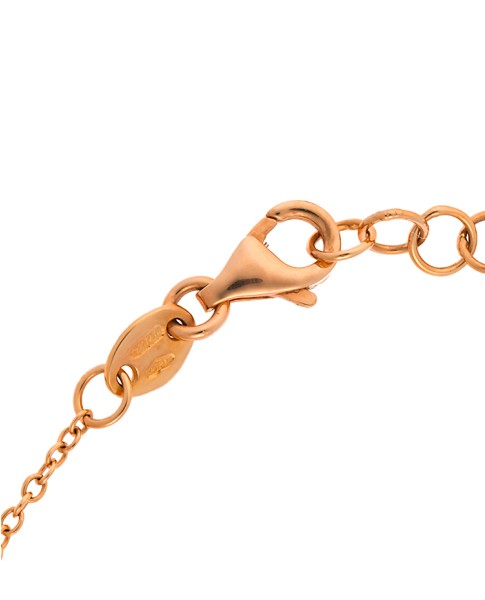 Dainty Collection 18k Rose Gold Diamonds Bracelet