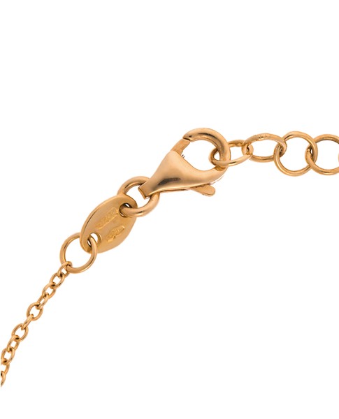 Dainty Collection 18k Rose Gold Diamonds Bracelet