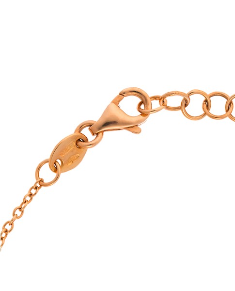Dainty Collection 18k Rose Gold Diamonds Bracelet
