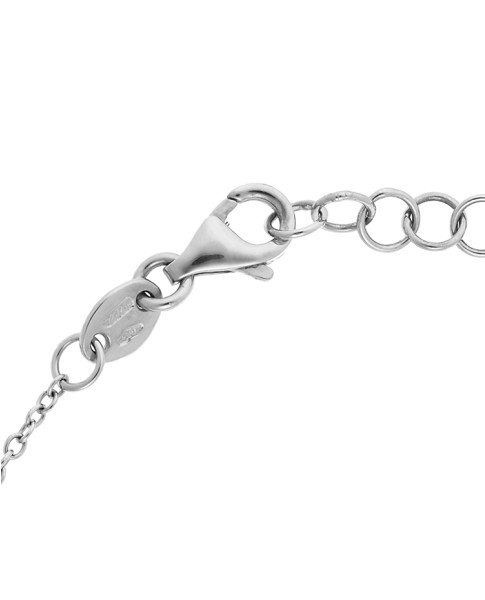 Dainty Collection 18k White Gold Diamonds Bracelet