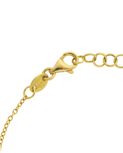 Dainty Collection 18k Yellow Gold Diamonds Bracelet