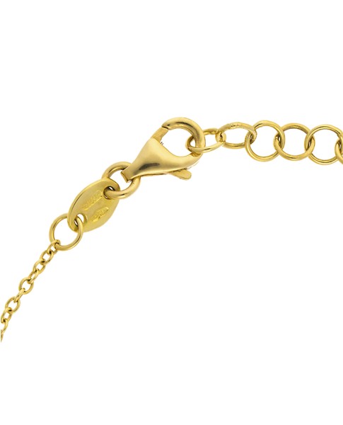 Dainty Collection 18k Yellow Gold Diamonds Bracelet