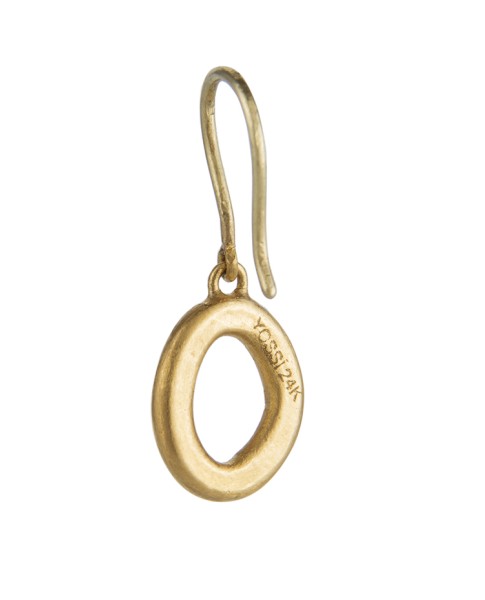 Yossi Harari Jewelry Roxanne 24k Gold Openwork Melissa Earrings