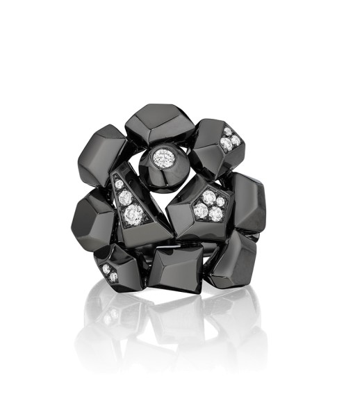Mimi So Jackson Diamond Cluster Ring Size 6