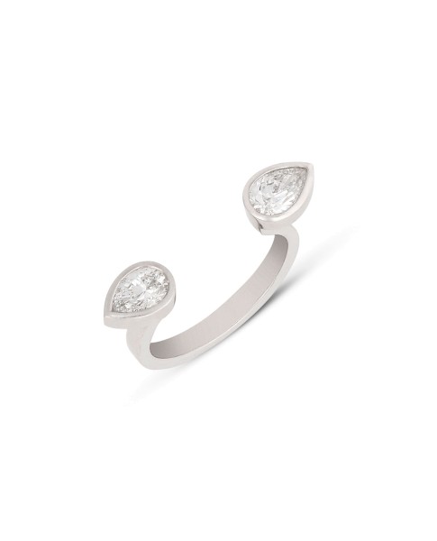 Mimi So Jackson Open Finger Ring Size 6.5