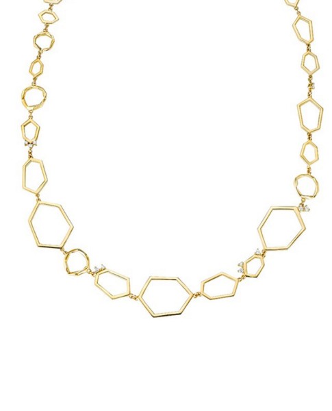 18K Gold Jackson Multi Link Necklace