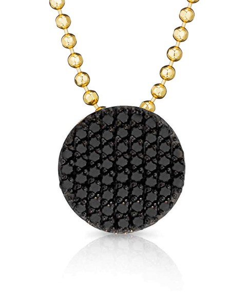 Yellow Gold Mini Infinity Necklace