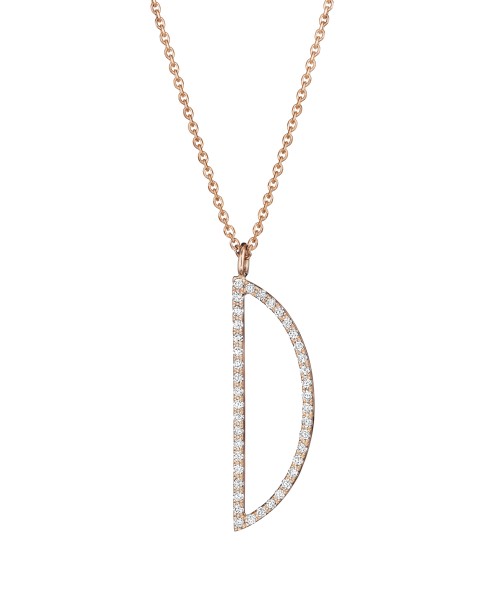Mimi So Type Letter "D" Pendant