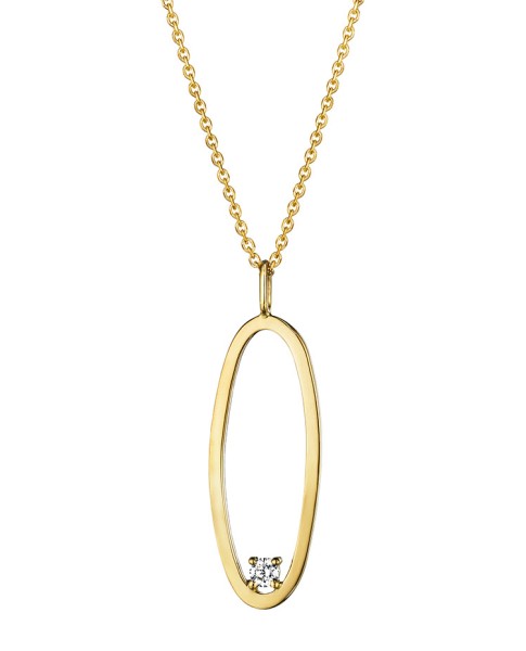 Mimi So Type Letter "O" Pendant