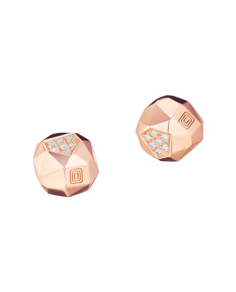 Mimi So Jackson Switch Faceted Diamond Studs