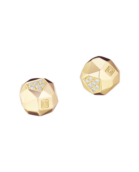 Mimi So Jackson Switch Faceted Diamond Studs