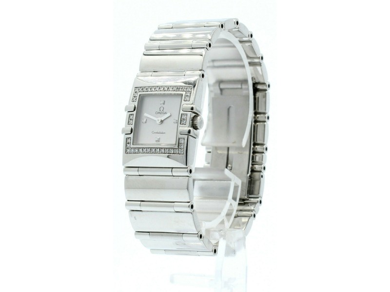 Omega constellation quadra ladies watch top