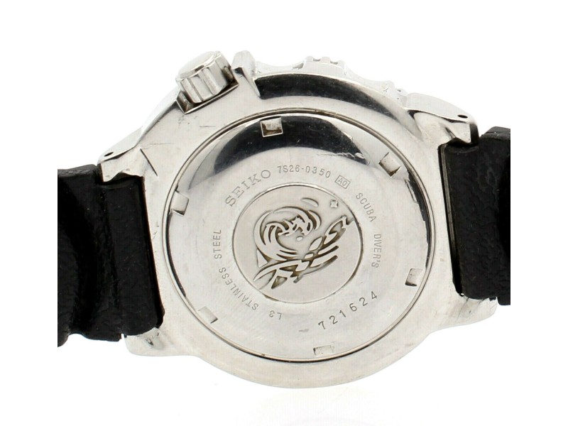 SEIKO Orange Monster Diver s 200M Automatic 43mm Men s Watch 7S26 0350 Seiko Buy at TrueFacet