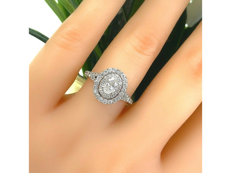 Neil lane oval halo engagement ring best sale