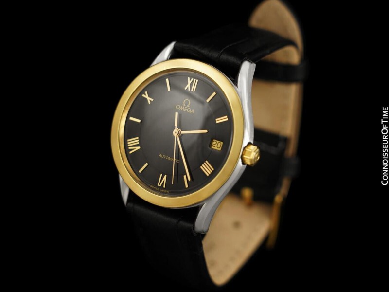OMEGA SPEEDMASTER CLASSIC HERITAGE Mens SS Steel 18K Gold Watch OMEGA Buy at TrueFacet
