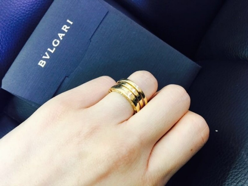 Bvlgari ring 3 band best sale