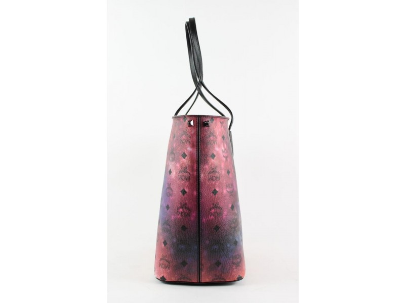 MCM Galaxy Visetos Medium Shopper Tote Bag 4mcm1223