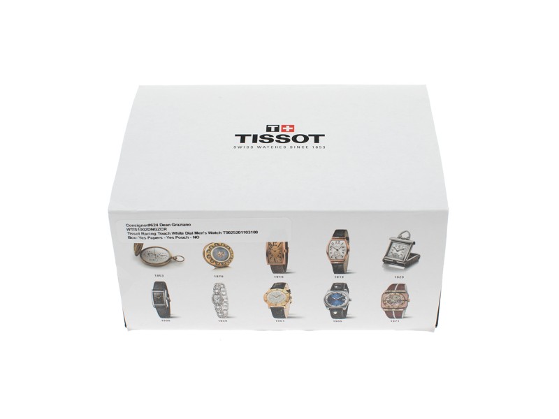 Tissot Racing Touch T0025201103100 Stainless Steel Quartz 43mm Mens Watch Tissot Buy at TrueFacet