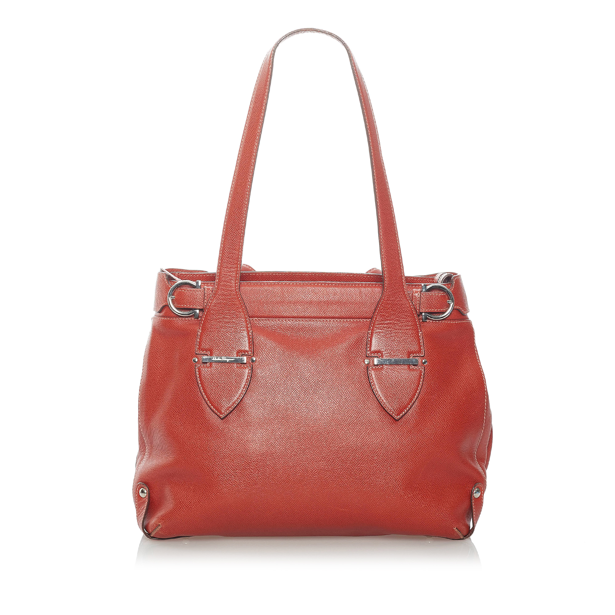Ferragamo Leather Tote Bag