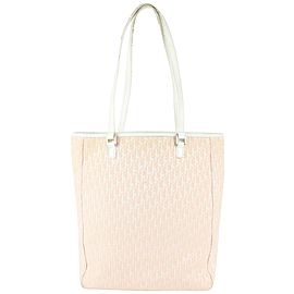 Dior Pink Monogram Trotter Book Tote Shopper Bag 108da6
