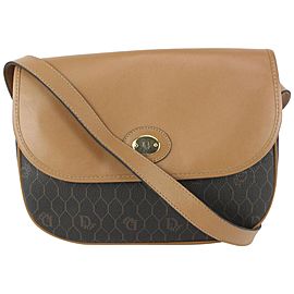 Dior Black Monogram Trotter Honeycomb Crossbody with Pouch 820da92