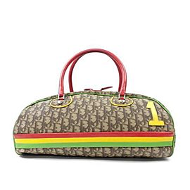Dior Rasta Monogram Trotter Boston Bag 241487