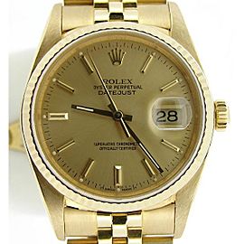 Rolex Datejust 16238 36mm Mens Watch