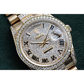 Rolex Diamond 18038 36mm Mens Watch