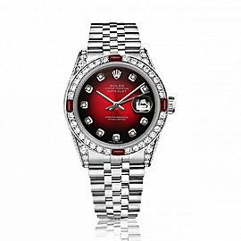 Rolex Diamond 16014 36mm Mens Watch