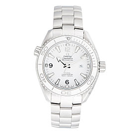 Omega Seamaster Planet Ocean 232.30.38.20.04.001 White Dial Stainless Steel 37.5mm Unisex Watch