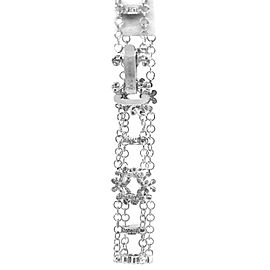 Charriol 14k White Gold .30ct Diamond Bracelet