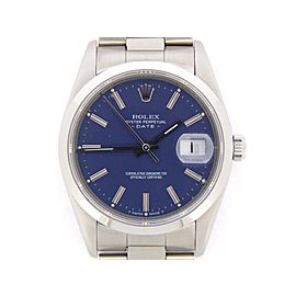 Rolex Date 15200 34mm Mens Watch