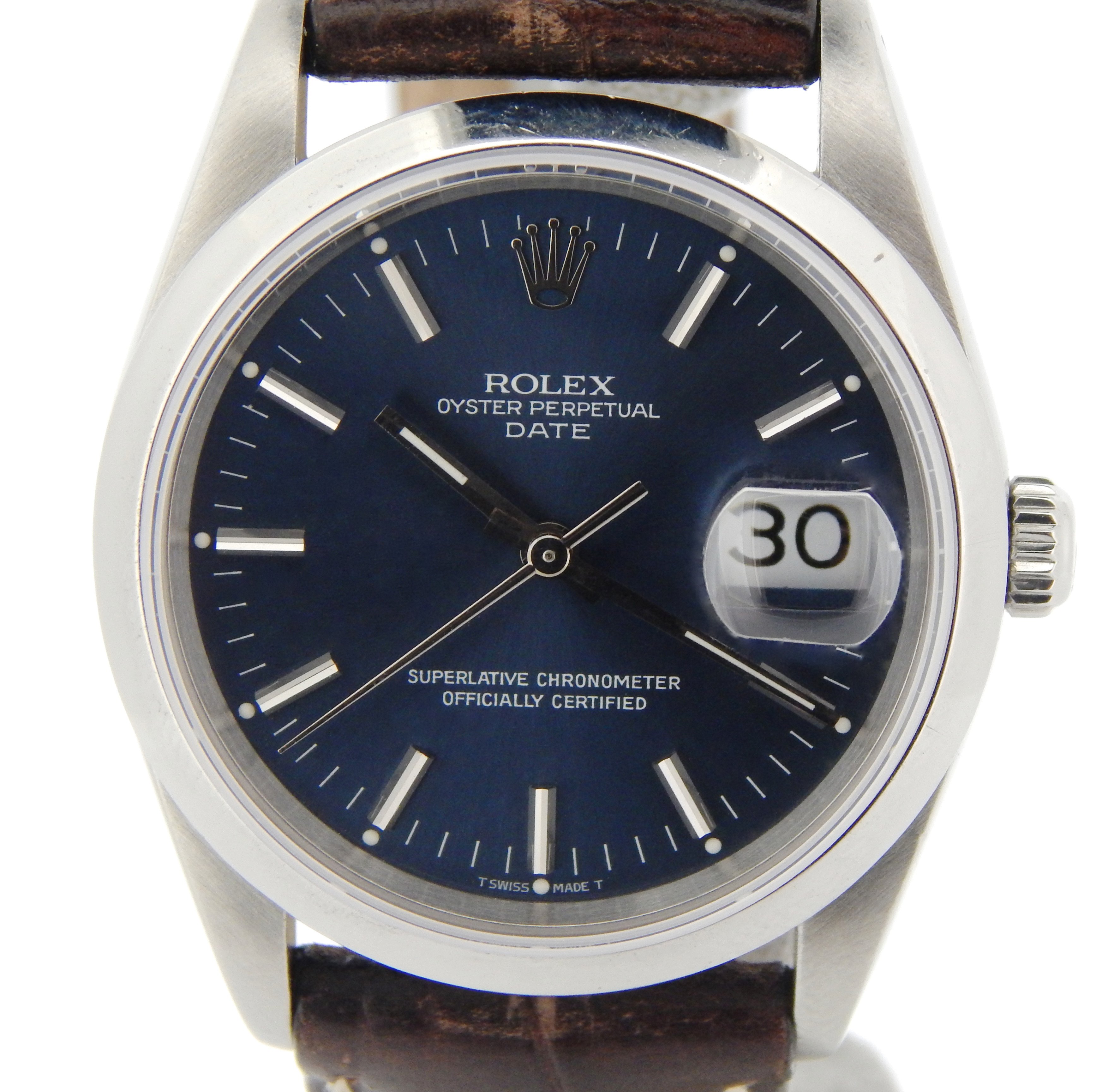 Rolex Date 15200 34mm Mens Watch 