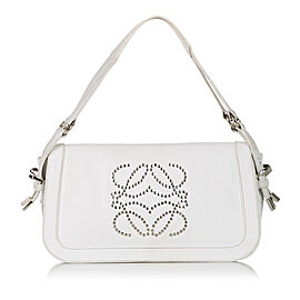 Loewe Anagram Leather Shoulder Bag