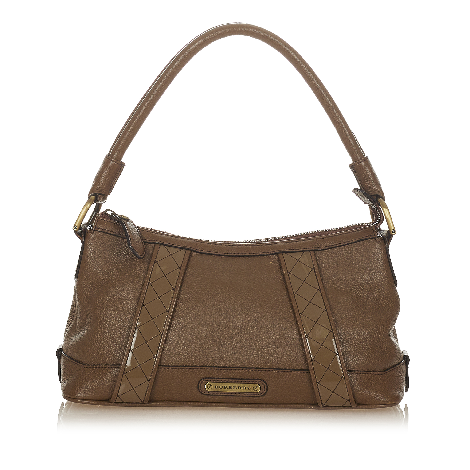 Burberry Leather Baguette