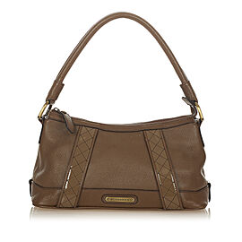 Burberry Leather Baguette
