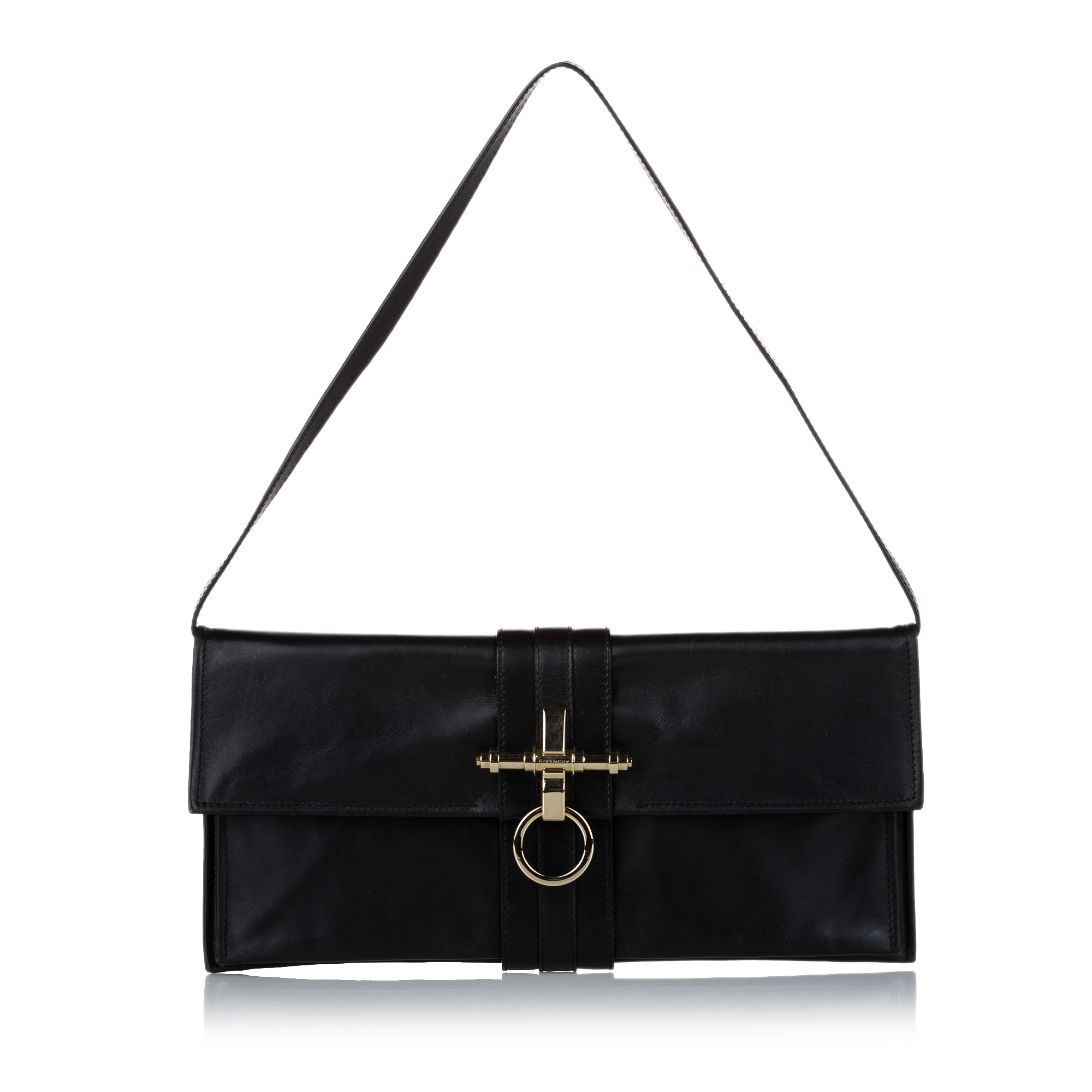Givenchy Obsedia Leather Shoulder Bag