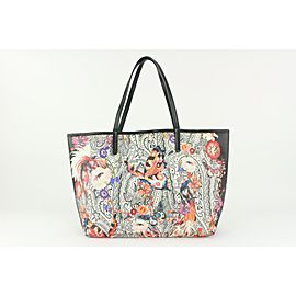 Etro Black Multicolor Paisley Tote Bag 1115et19
