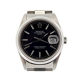 Rolex Date 15200 34mm Mens Watch