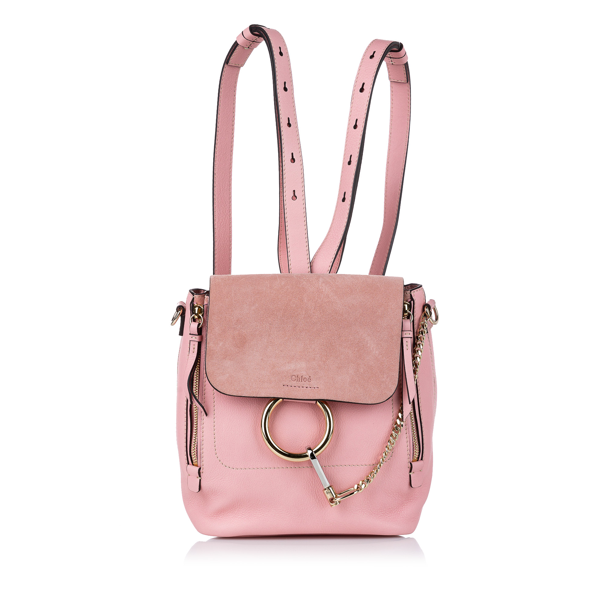 Chloe Faye Leather Backpack