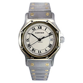 Cartier Santos Ronde 187902 31mm Mens Watch