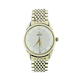 Omega Automatic Gold Filled Mens Vintage 1950s Watch