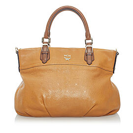 MCM Leather Satchel